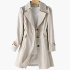 Charlotte | Women's Classic Trench Coat | Button-Front · Eltrendio