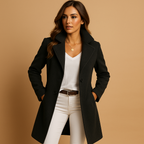 Charlotte | Women's Double-Breasted Coat | Notch Lapel · Eltrendio