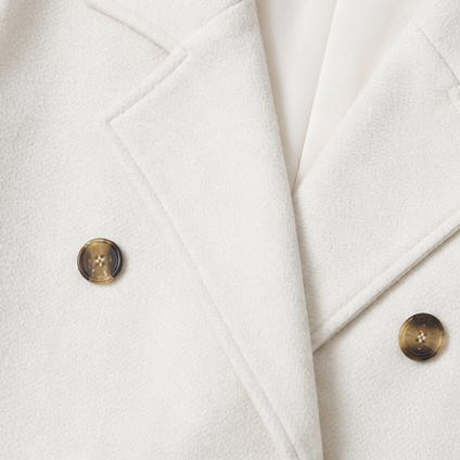 Charlotte | Women's Double-Breasted Peacoat | Notch Lapel · Eltrendio