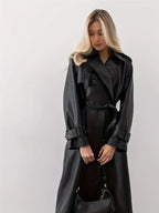 Charlotte | Women's Double-Breasted Trench Coat | Belted · Eltrendio