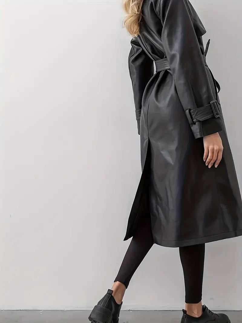 Charlotte | Women's Double-Breasted Trench Coat | Belted · Eltrendio