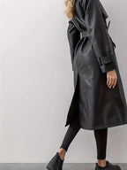 Charlotte | Women's Double-Breasted Trench Coat | Belted · Eltrendio