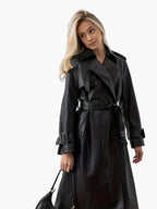 Charlotte | Women's Double-Breasted Trench Coat | Belted · Eltrendio