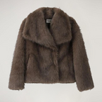 Charlotte | Women's Faux Fur Coat | Collared · Eltrendio