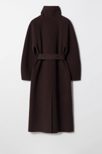 Charlotte | Women's Funnel Neck Coat | Belted · Eltrendio
