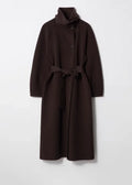 Charlotte | Women's Funnel Neck Coat | Belted · Eltrendio