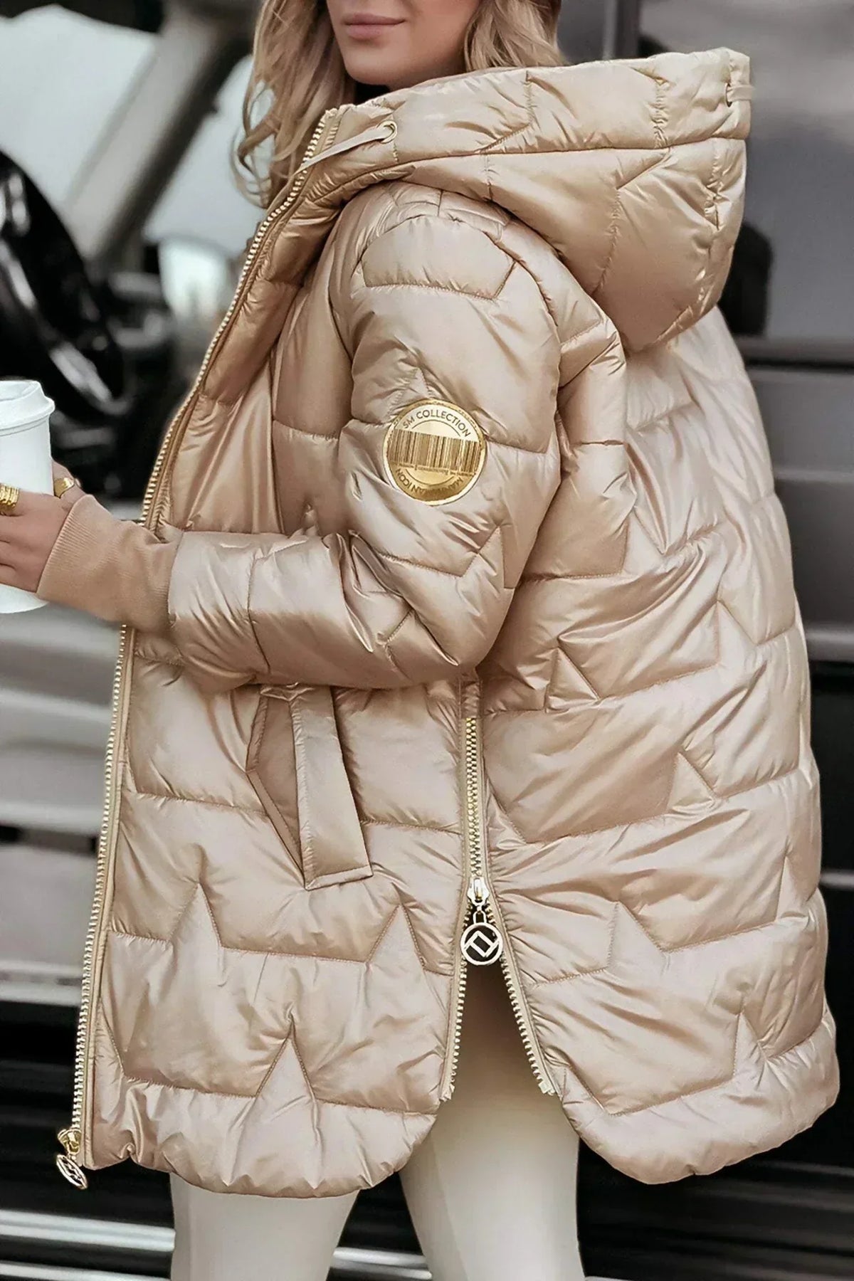 Charlotte | Women's Hooded Puffer Jacket | Quilted · Eltrendio