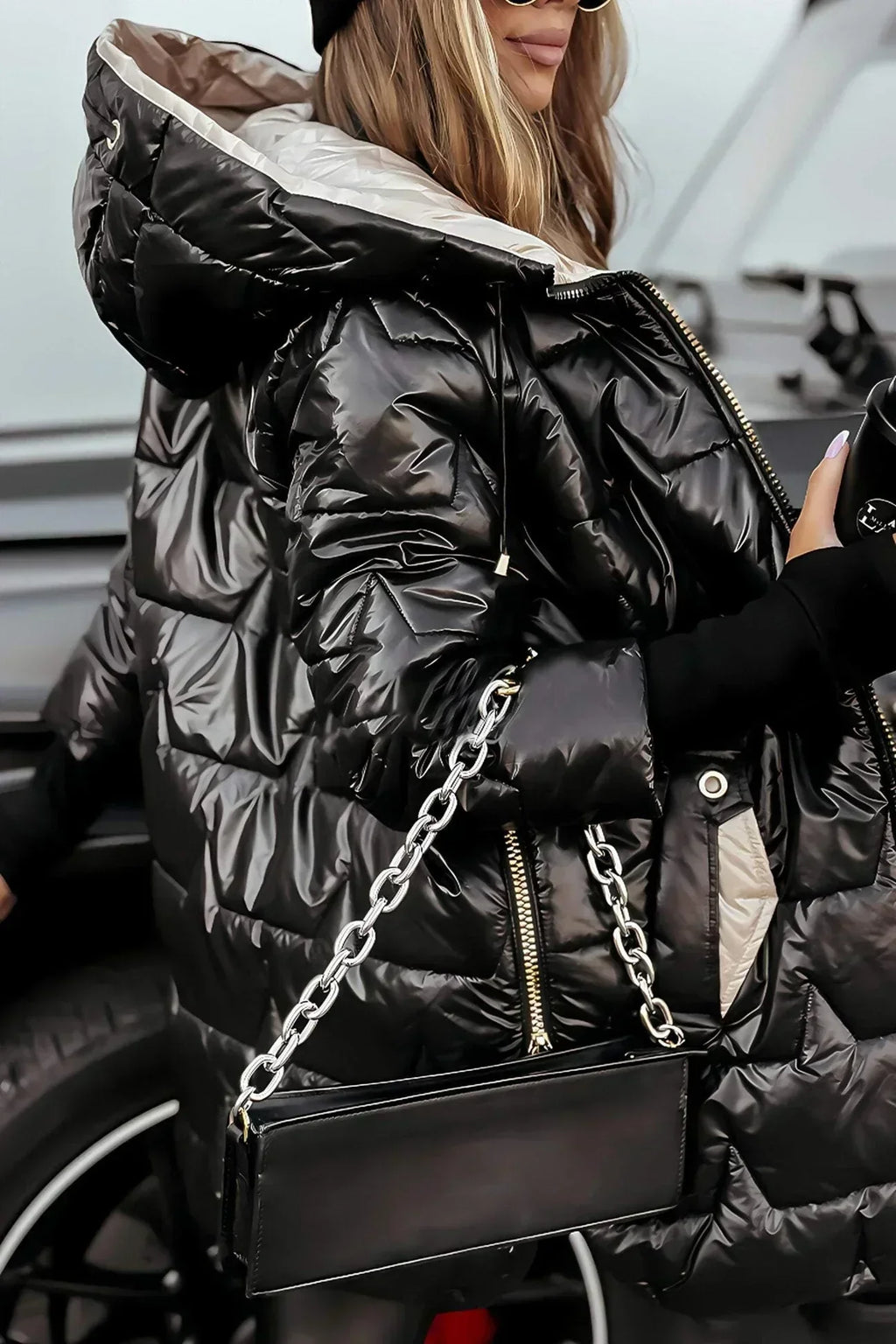 Charlotte | Women's Hooded Puffer Jacket | Quilted · Eltrendio