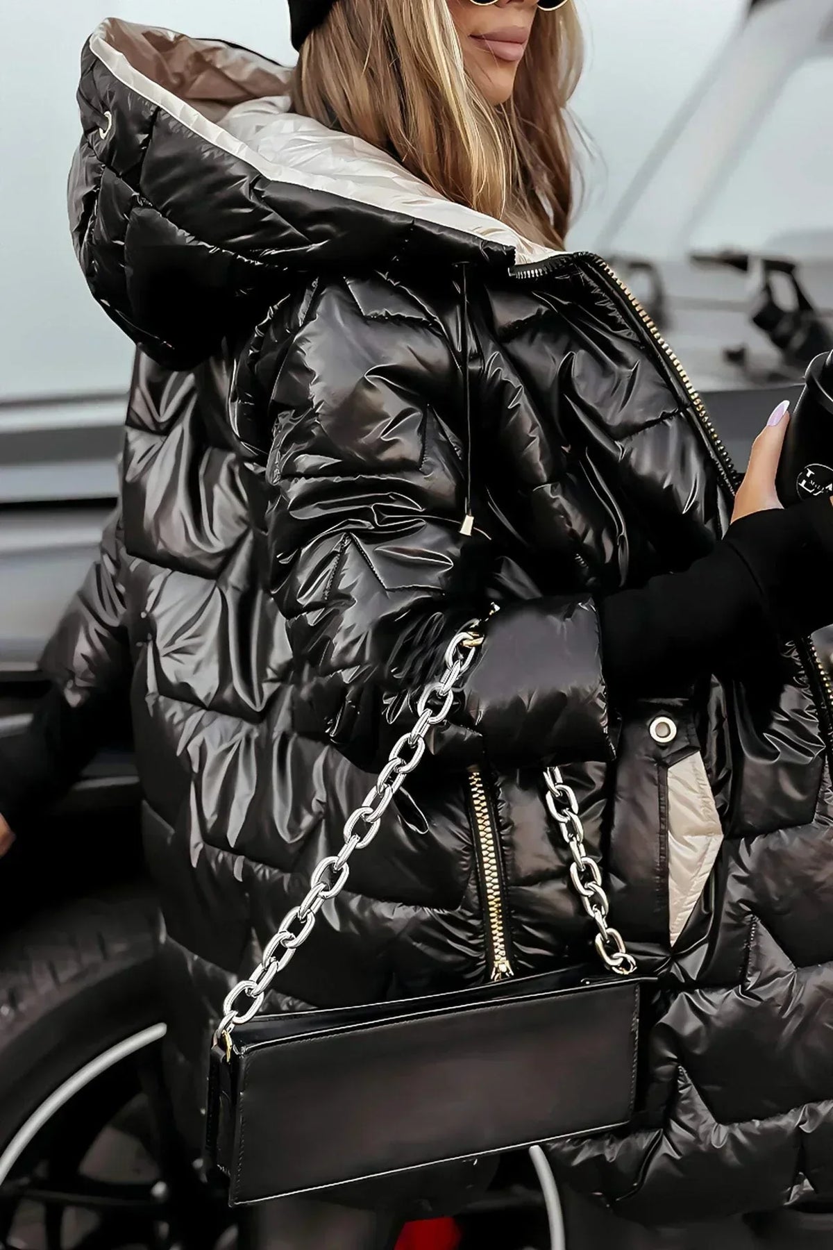 Charlotte | Women's Hooded Puffer Jacket | Quilted · Eltrendio