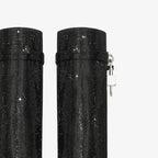 Charlotte | Women's Knee-High Boots | Rhinestone Padlock · Eltrendio
