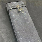 Charlotte | Women's Knee-High Boots | Rhinestone Padlock · Eltrendio