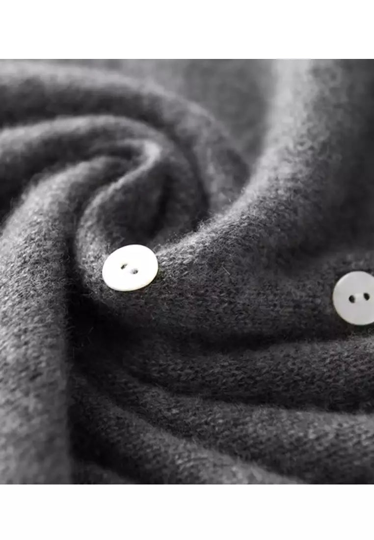 Charlotte | Women's Knitted Cardigan | Button-Up · Eltrendio