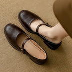 Charlotte | Women's Mary-Jane Shoes | Buckle Strap · Eltrendio