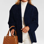 Charlotte | Women's Oversized Blazer | Suede · Eltrendio