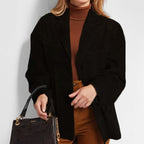 Charlotte | Women's Oversized Blazer | Suede · Eltrendio
