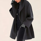 Charlotte | Women's Oversized Coat | Lapel Collar · Eltrendio