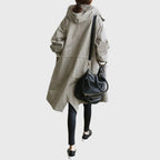 Charlotte | Women's Oversized Trench Coat | Hooded · Eltrendio