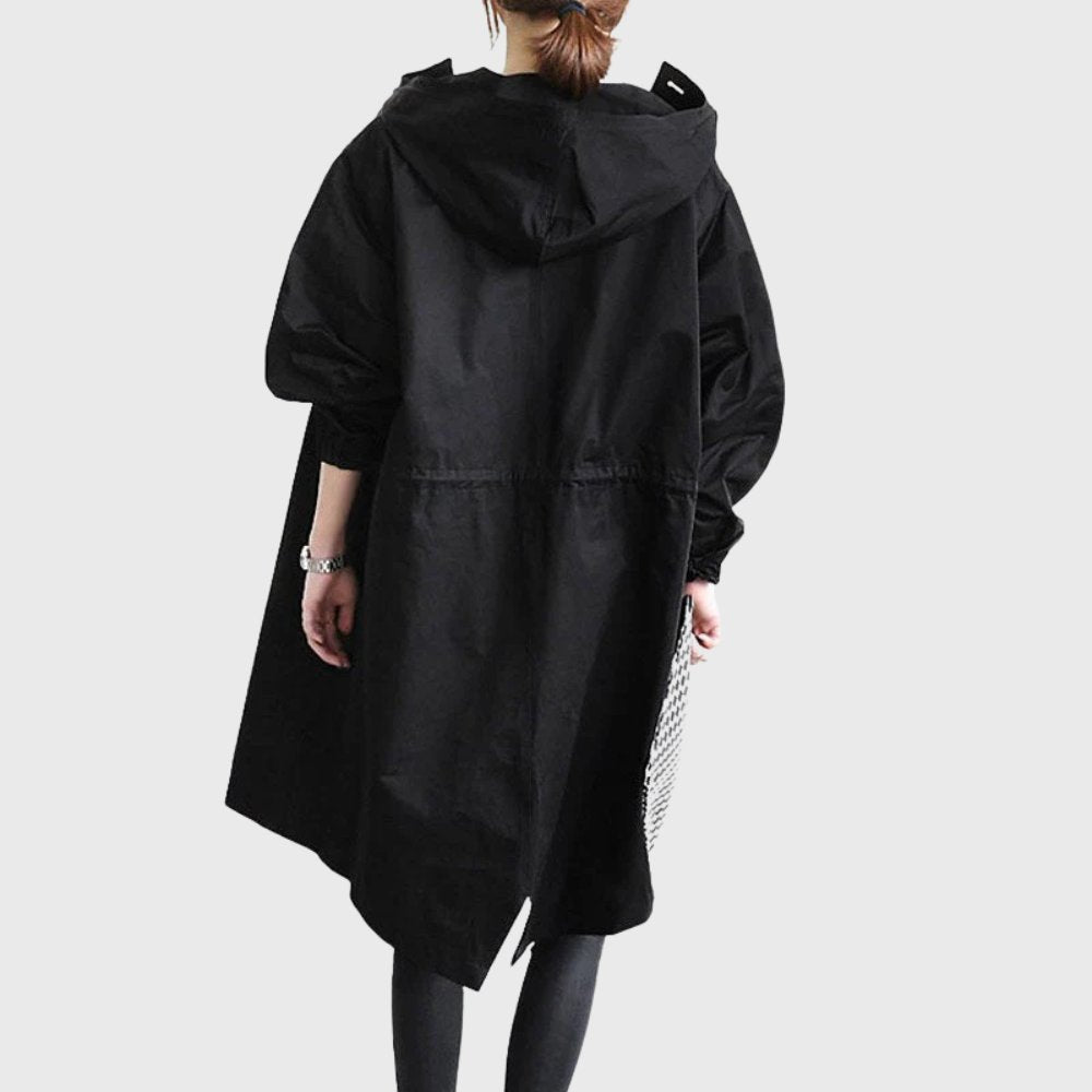 Charlotte | Women's Oversized Trench Coat | Hooded · Eltrendio