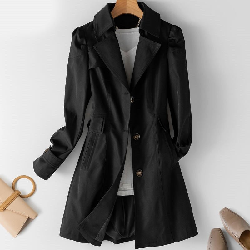 Charlotte | Women's Single-Breasted Trench Coat | Belted · Eltrendio