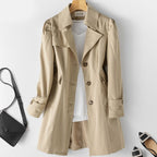 Charlotte | Women's Single-Breasted Trench Coat | Belted · Eltrendio