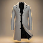 Edward | Men's Single-Breasted Overcoat | Notch Lapel · Eltrendio