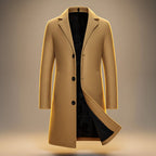 Edward | Men's Single-Breasted Overcoat | Notch Lapel · Eltrendio