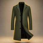 Edward | Men's Single-Breasted Overcoat | Notch Lapel · Eltrendio