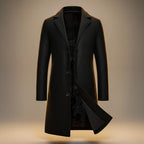 Edward | Men's Single-Breasted Overcoat | Notch Lapel · Eltrendio