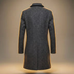 Edward | Men's Single-Breasted Overcoat | Notch Lapel · Eltrendio