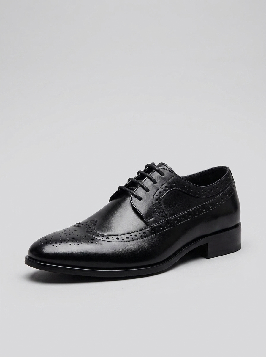 Edward | Men's Wingtip Brogue Shoes | Leather-Eltrendio