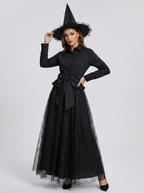 Elara | Women's Witch Costume | Tulle Skirt-Eltrendio