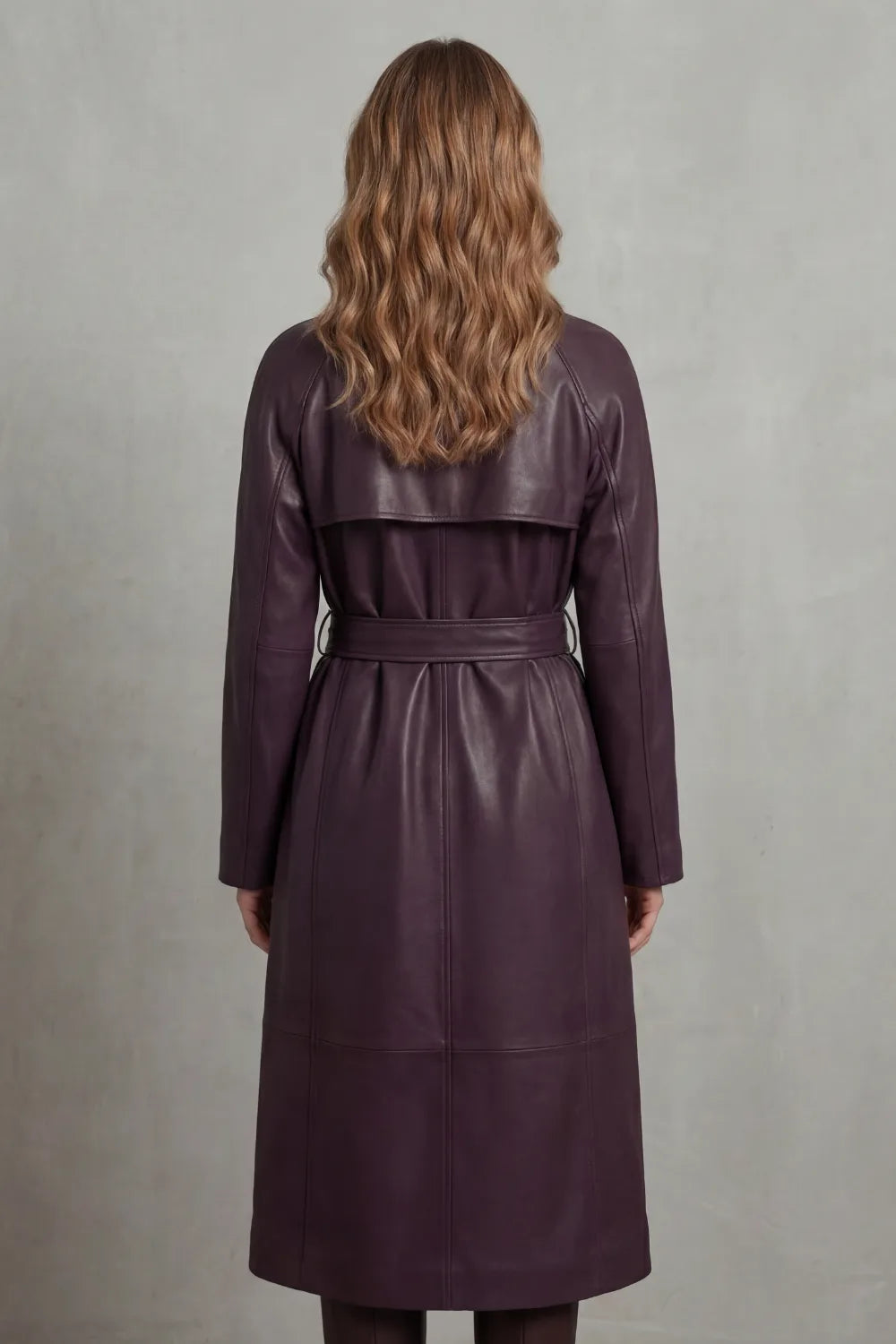 Eleanor | Women's Belted Trench Coat | Faux Leather · Eltrendio