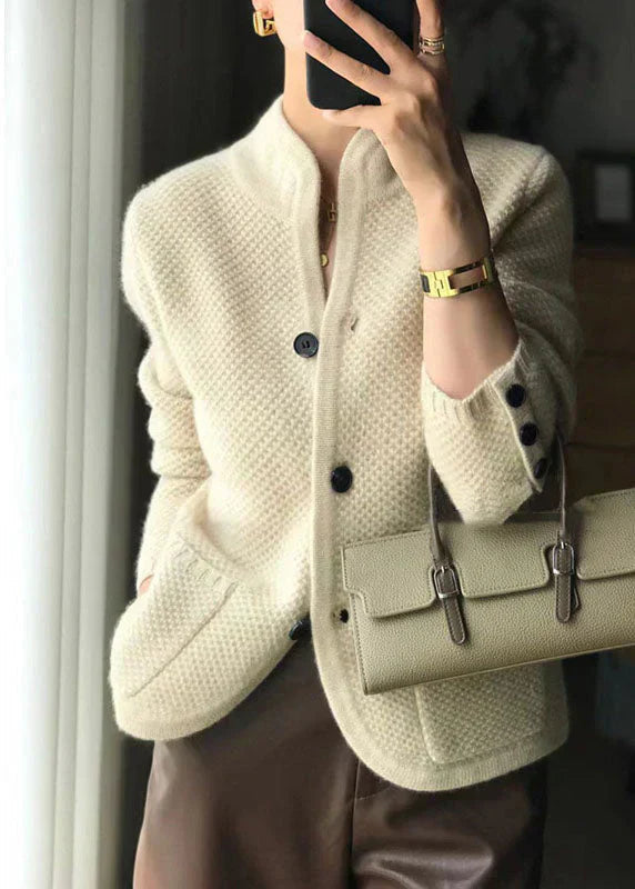 Eleanor | Women's Chunky Knit Cardigan | Button-Front · Eltrendio