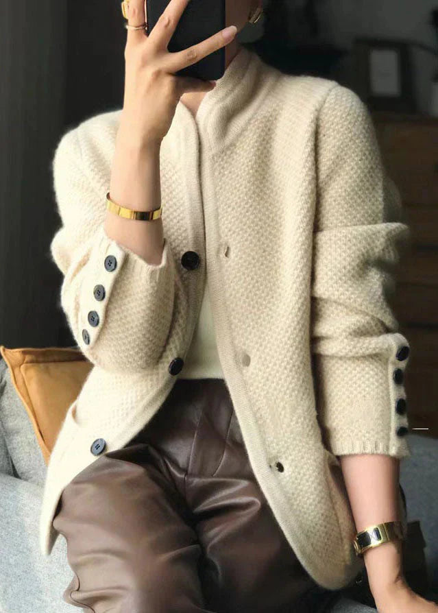 Eleanor | Women's Chunky Knit Cardigan | Button-Front · Eltrendio