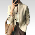 Eleanor | Women's Chunky Knit Cardigan | Button-Front · Eltrendio