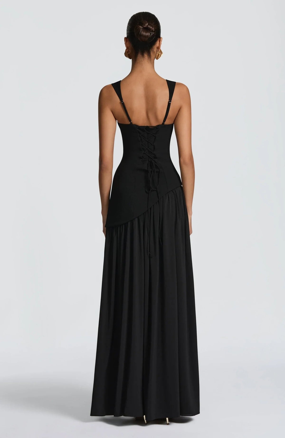 Eleanor | Women's Corset Maxi Dress | Thigh Split · Eltrendio