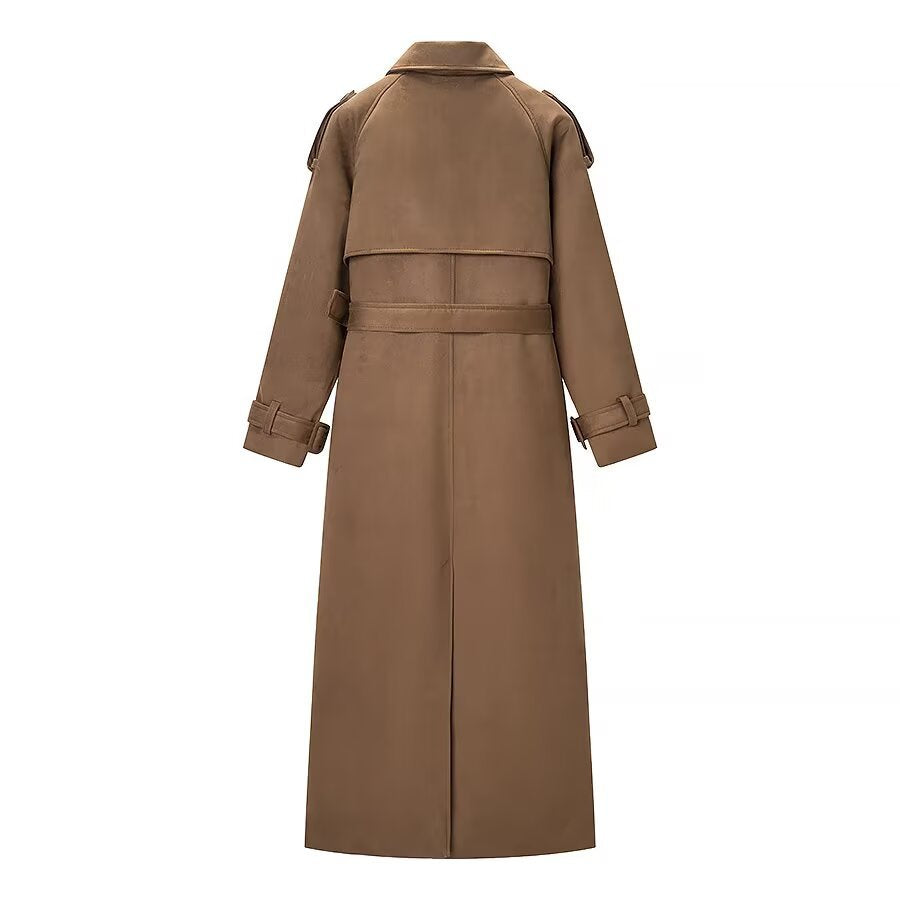 Eleanor | Women's Double-Breasted Trench Coat | Belted · Eltrendio
