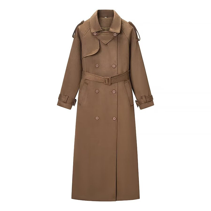 Eleanor | Women's Double-Breasted Trench Coat | Belted · Eltrendio