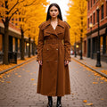 Eleanor | Women's Double-Breasted Trench Coat | Belted · Eltrendio