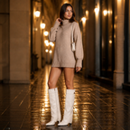 Eleanor | Women's Knee-High Boots | Pointed Toe · Eltrendio