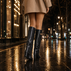 Eleanor | Women's Knee-High Boots | Pointed Toe · Eltrendio