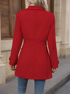 Eleanor | Women's Lapel Coat | Button-Front · Eltrendio