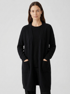 Eleanor | Women's Longline Cardigan | Open-Front Knit-Eltrendio
