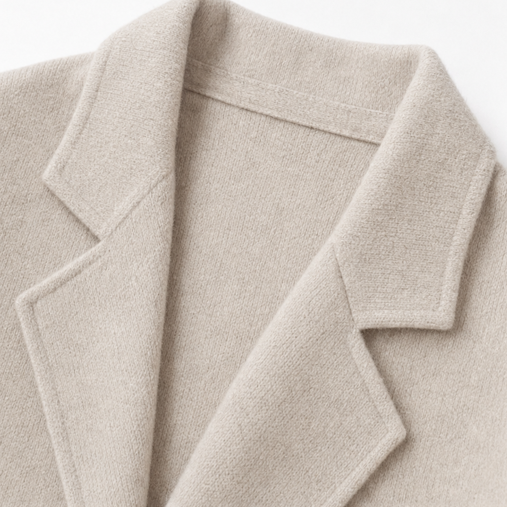 Eleanor | Women's Longline Coat | Open-Front · Eltrendio
