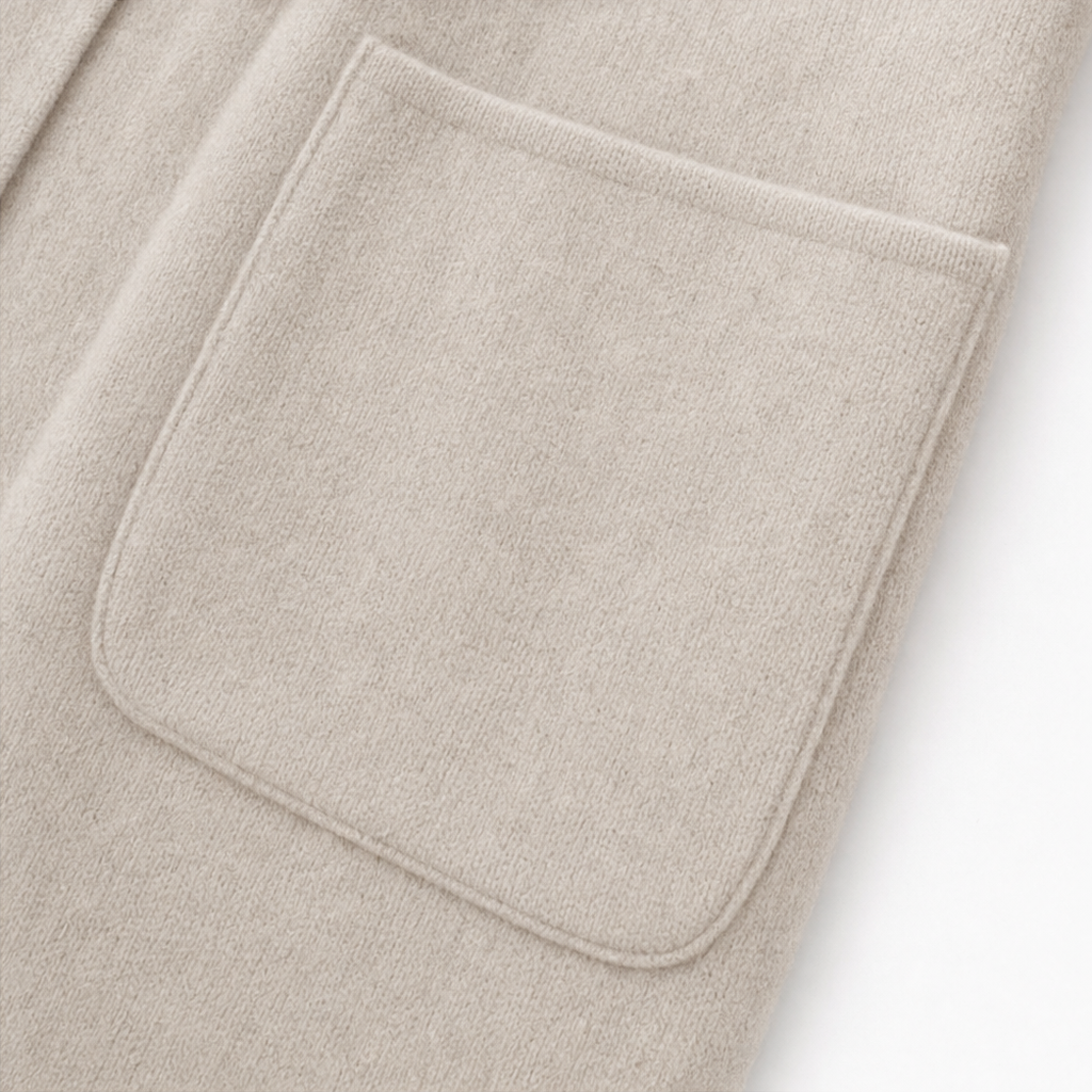 Eleanor | Women's Longline Coat | Open-Front · Eltrendio