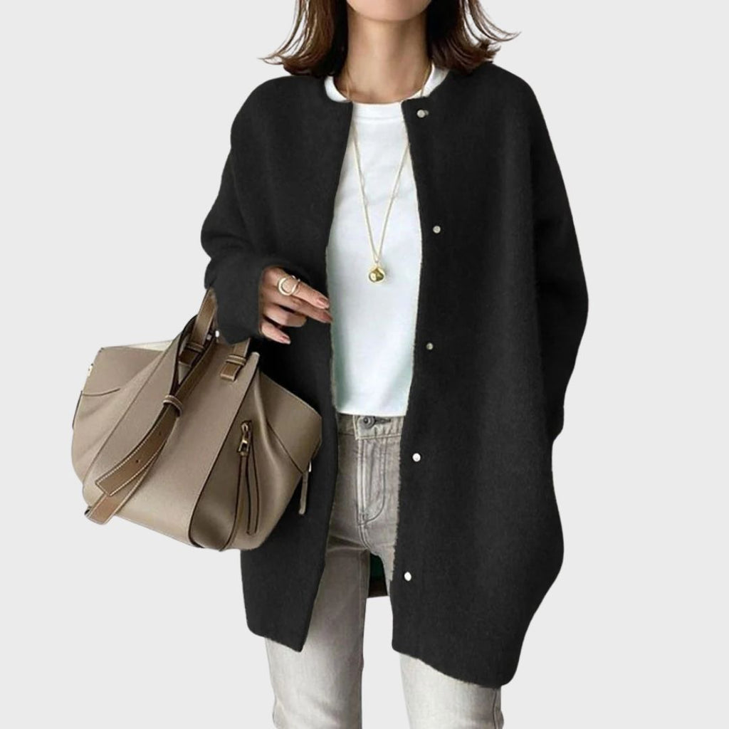 Eleanor | Women's Oversized Cardigan | Button-Front · Eltrendio