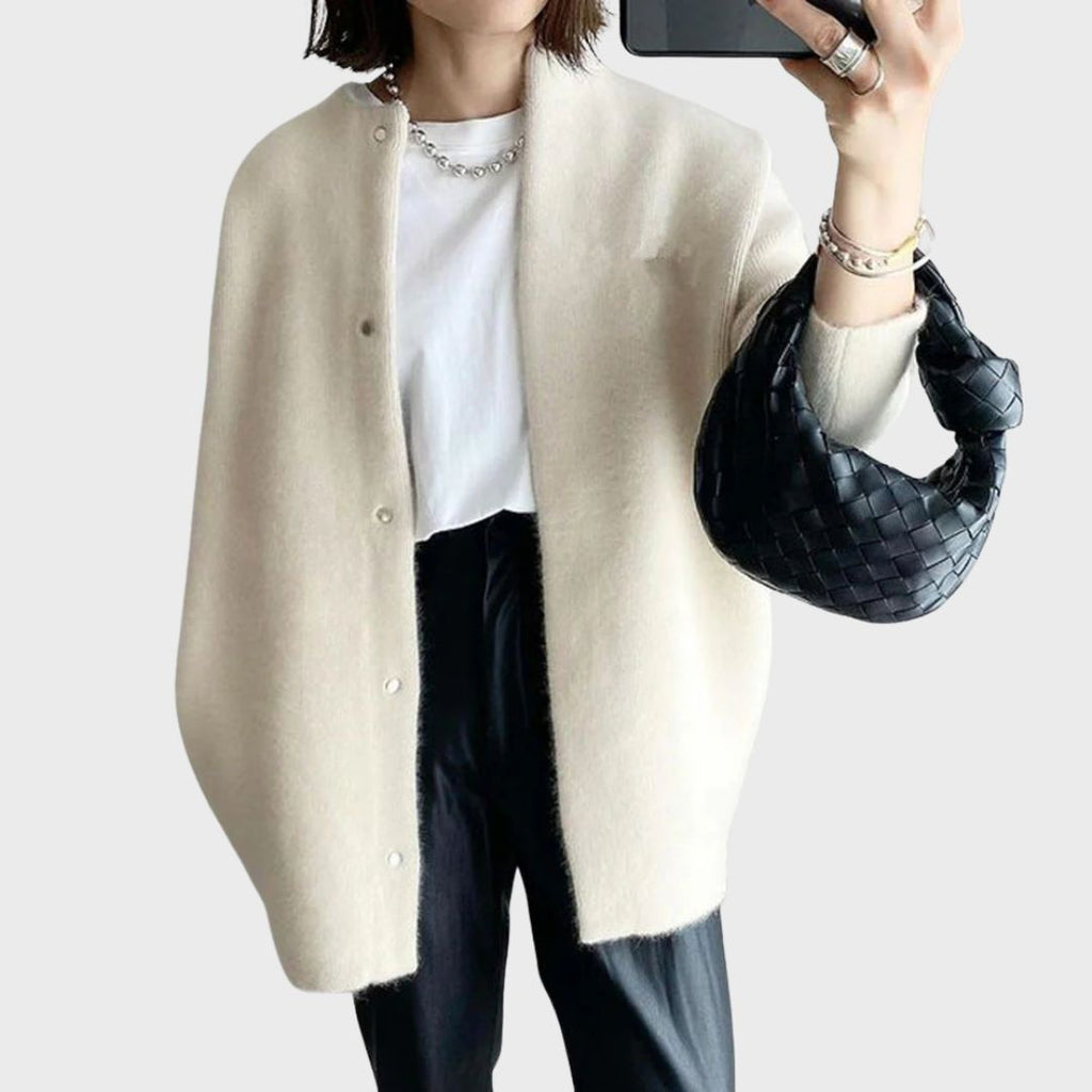 Eleanor | Women's Oversized Cardigan | Button-Front · Eltrendio