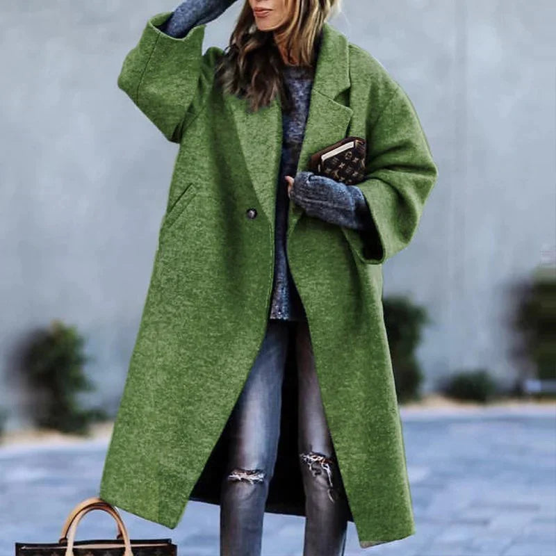 Eleanor | Women's Oversized Coat | Longline · Eltrendio
