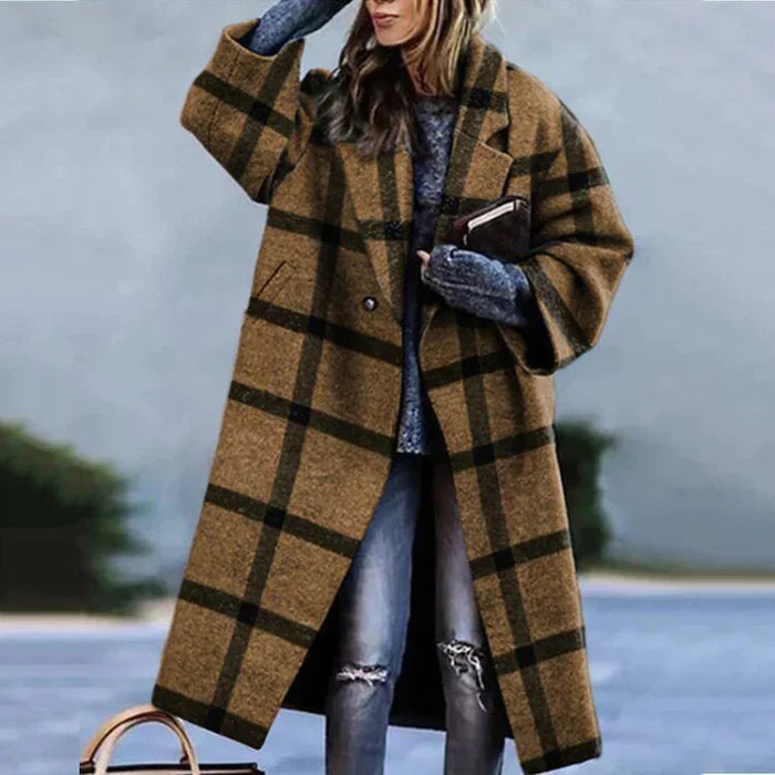 Eleanor | Women's Oversized Coat | Longline · Eltrendio