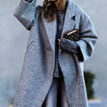 Eleanor | Women's Oversized Coat | Longline · Eltrendio